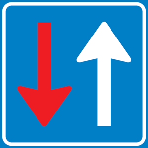 F6-Bestuurders-uit-tegengestelde-richting-moeten-verkeer-dat-van-deze-richting-nadert-voor-laten-gaan